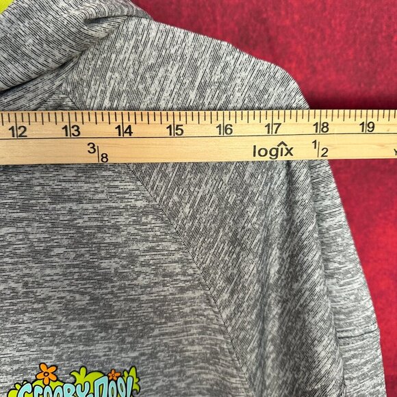 RM RUNNING MAN SCOOBY DOO RUN JACKET MEN'S SIZE "L" ZIP GREY ATHLETIC WEAR - Picture 7 of 11